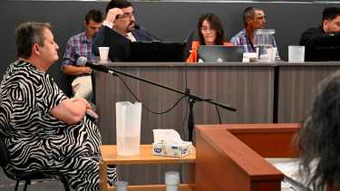 El juicio por el femicidio de Otoño Uriarte avanza con testimonios importantes de Fernández Oro. Foto Flor Salto.






