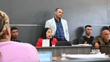 Maximiliano Lagos, uno de los acusados, faltó y demoró la audiencia de este lunes. Foto Archivo/Florencia Salto.