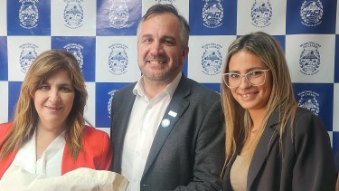 Representantes de Aconcagua Energía se reunieron con autoridades de Río Negro. Foto: gentileza. 