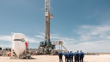 Las empresas pusieron en producción los primeros pozos de Vaca Muerta en Río Negro. Foto: gentileza. 