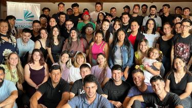 80 alumnos de Rincón de los Sauces terminaron la Diplomatura. Foto: gentileza. 