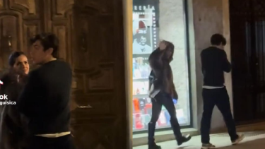 La China Suárez y Franco Colapinto. 