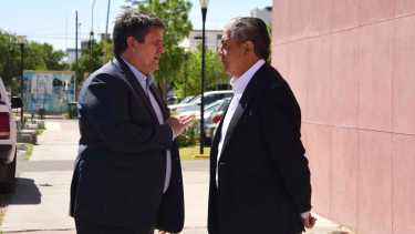 El intendente Mariano Gaido llamó a Figueroa y le adelantó su respaldo político "en todo lo que decida" (foto Cecilia Maletti)