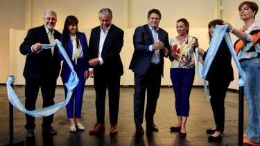 El gobernador Rolando Figueroa, el intendente Mariano Gaido, las obras y el pacto de gobernabilidad (foto Cecilia Maletti)