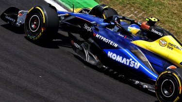 Colapinto finalizó 13° en la primera práctica libre en Interlagos. 