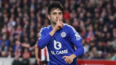 Buonanotte abrió el marcador para Leicester ante el Brentford en la Premier League.