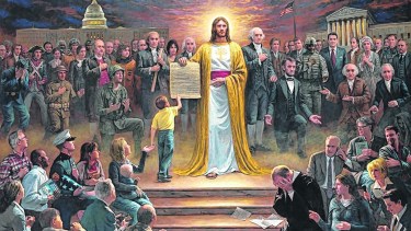 “Una nación bajo Dios” - Jon McNaughton - (2009).