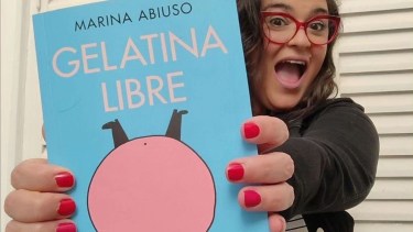 Marina Abiuso presenta su nuevo libro "Gelatina Libre". 