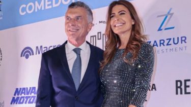 Mauricio Macri y Juliana Awada.-