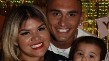 Morena Rial con Facundo Ambrosioni.