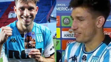 Facundo Mura de Racing. 