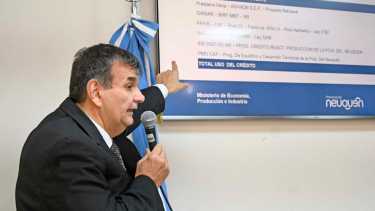 El ministro de Economía, Guillermo Koenig, expuso en la Legislatura. Foto: Florencia Salto.