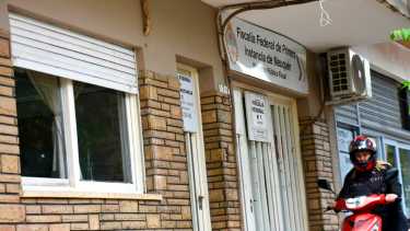 La fiscalía federal de Neuquén, donde está la unidad de Atención Inicial. (Matías Subat)