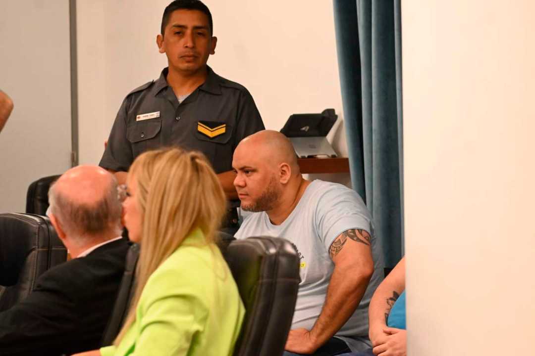 Maximiliano Bovino, el tercer acusado. (Florencia Salto)