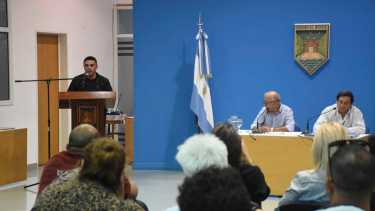 Audiencia por el Presupuesto 2025 de Roca. Crédito Juan Thomes