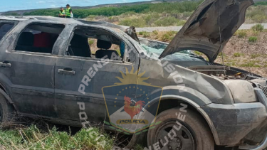 El siniestro vial tuvo lugar alrededor de las 14, entre el kilómetro 33 y 34.