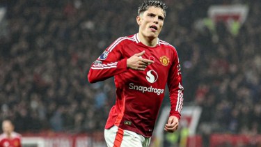 Alejandro Garnacho marcó un golazo en el triunfo del Manchester United.