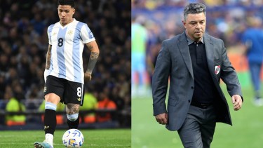 Enzo Fernández defendió el regreso de Marcelo Gallardo a River.