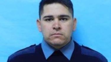 Emanuel Epul, el policía de Río Negro que murió tras un accidente. 