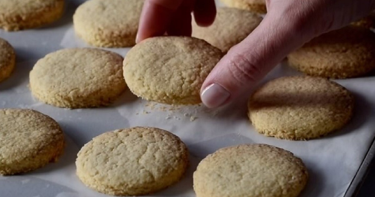 Galletas de coco: con el toque justo para que se desarmen en la boca