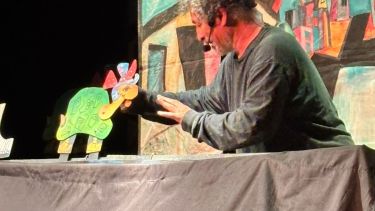 Una vida entera dedicada a la magia de los títeres. (Fotos: Gentileza)