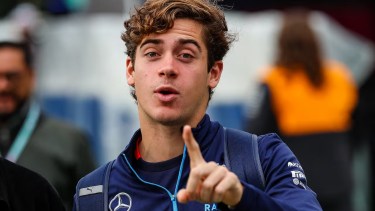 La F1 recopiló las mejores frases de Franco Colapinto.