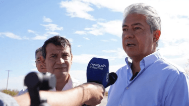 Rolando Figueroa destacó la ampliación de un gasoducto en Añelo. Foto: Neuquén Informa. 