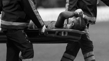 Mauro Icardi sufrió la rotura de ligamentos y meniscos. 
