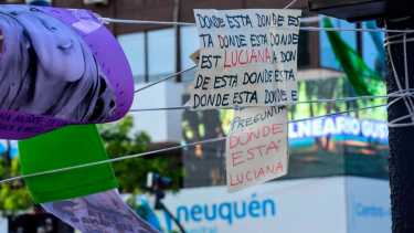 Luciana Muñoz desapareció en julio (foto Cecilia Maletti)