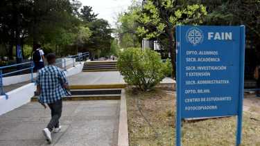 Universidad nacional del comahue en neuquen. Foto: Archivo Matías Subat. 