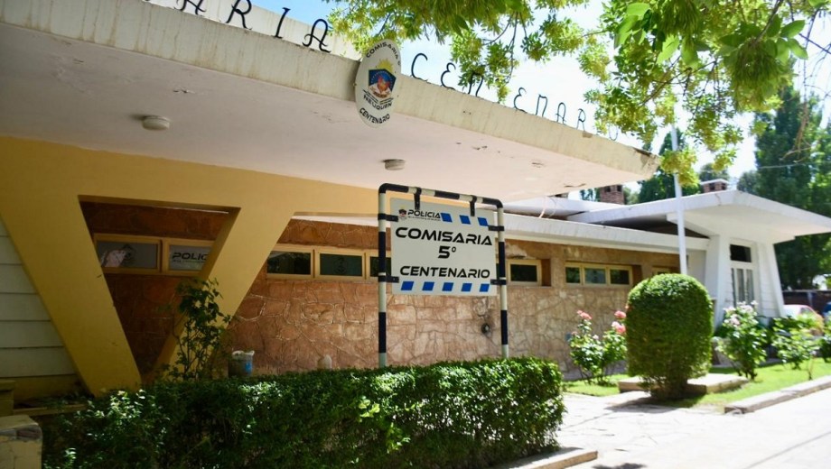 La Comisaría Quinta de Centenario interviene en la búsqueda. Foto: archivo.