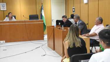 La audiencia de formulación de cargos de este viernes en Roca. 