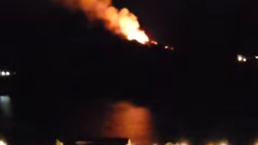 Se quemó una casa en Villa Pehuenia. Fuente: Pehuenia Online. 