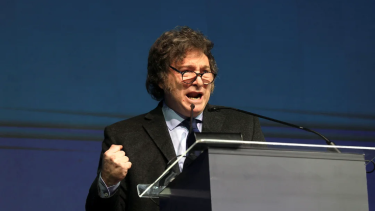 Javier Milei en Estados Unidos. Foto: archivo. 