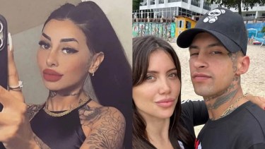 Tamara Báez, L-Gante y Wanda Nara