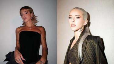 Tini Stoessel y Young Miko