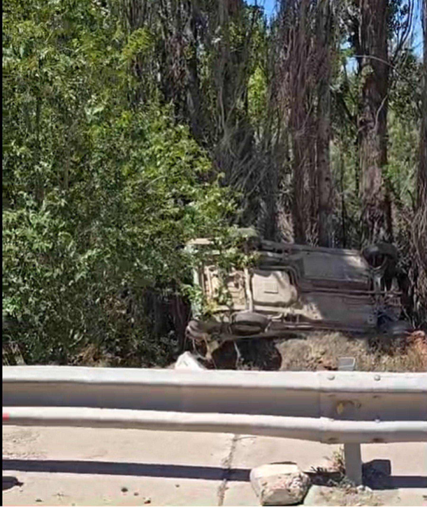 Vuelco en Ruta 7: una mujer herida y hubo demoras en el tránsito desde ...