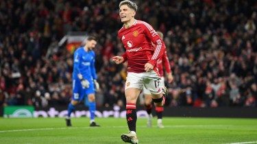 Alejandro Garnacho fue convocado para enfrentar al Tottenham por la Carabao Cup.