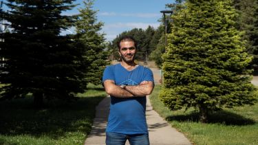 Obtuvo una beca por dos años para hacer un posgrado en el Instituto Balseiro. Foto: Marcelo Martínez 