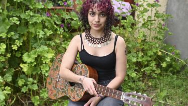 Malén Curipán tiene 17 años y egresó de la escuela rionegrina 45. Foto: Chino Leiva