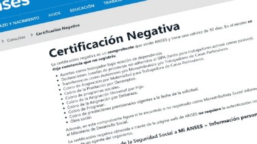 Certificación Negativa de ANSES: Qué es y cómo hacer para sacarla
