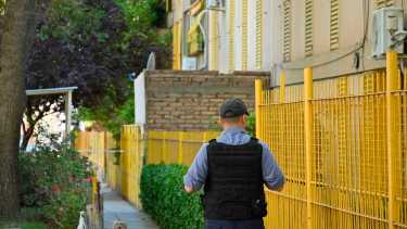 Un hombre detenido por el doble crimen en Cipolletti. Foto Flor Salto.