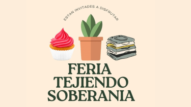Feria Tejiendo Soberanía, sábado 14 en Roca. 