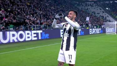 El golazo de Nicolás González en la goleada de Juventus