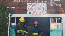 Imagen de Incendio en una iglesia evangélica y la casa de un pastor en Bariloche: las pérdidas son totales