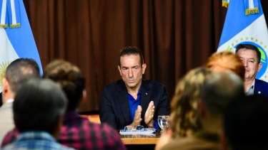 Ministro de Gobierno de Neuquén, Jorge Tobares. Foto: Matías Subat.