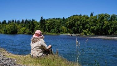 Los vecinos podrán conocer una nueva parte de Neuquén con el Paseo Costero. Foto: Cecilia Maletti.
