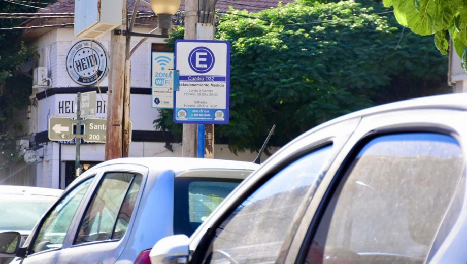 Cambios en el estacionamiento de Neuquén. Foto: archivo Matías Subat. 