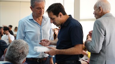 Guillermo Monzani, sobre el descargo y la suspensión a la vicegobernadora Gloria Ruiz. Foto: Cecilia Maletti. 