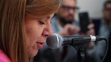 Gloria Ruiz obtuvo una prórroga en la fiscalía. (Archivo/Cecilia Maletti)